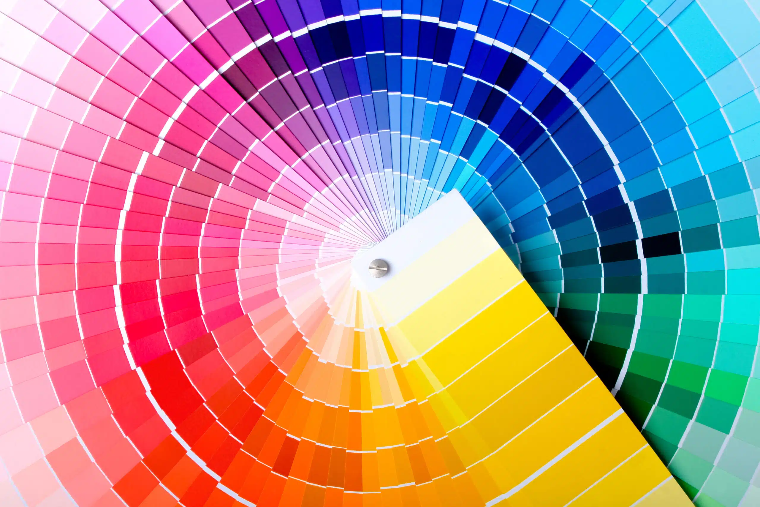 color scale- American town painting